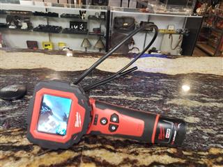 Milwaukee 2313-20 M-Spector 360 Rotating Inspection Scope A+ W/Battery &Charger